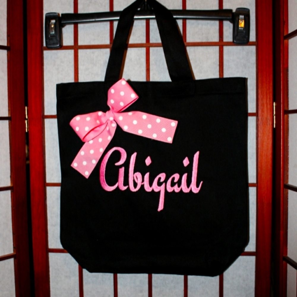 Monogram Tote - Personalize A Custom Designed Emb… - image 1